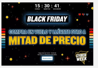Compra un Vuelo y Llévate otro a mitad de precio con Ryanair.
