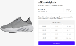Zapatillas de Trainning adidas Originals ADIFOM SLTN por 48€