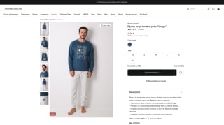 Pijama largo hombre polar "Grogu" Women'secret por 15,99€