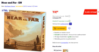 Near and Far Engels bordspel voor €50 bij Bol