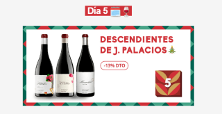 Hasrta -13% descuento en vinos J. Palacios