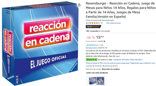 Juego de mesa marca Ravensburger - Reacción en Cadena (oficial) por 15,95