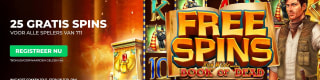 25 Gratis spins voor Book of Dead bij 711.nl