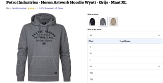 Petrol Industries Artwork Hoodie Wyatt voor €30 bij Bol