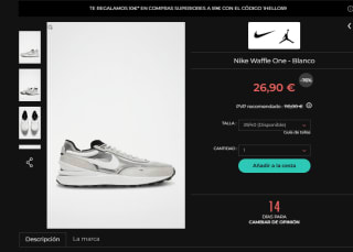 Rebajas hasta 75% + 10€ EXTRA descuento Nike calzado y ropa a precios de locura
