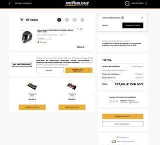 Casco de moto DEXTER CONTINENTAL CARBON cert.22-06 Incluye Pinlock a solo 123,66€