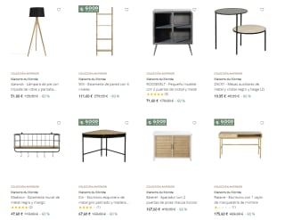 Descuentos de hasta el 60% en Maisons du Monde