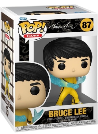 Funko Pop Icons Bruce-Lee por 8€.