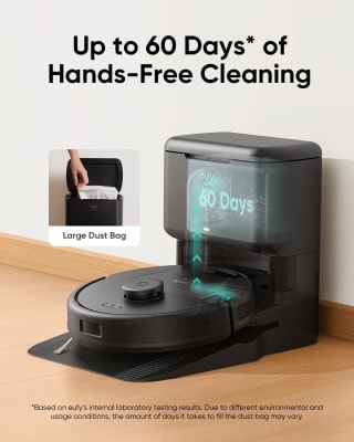 Eufy Clean L60 robotstofzuiger met cleaning station voor €231,99 bij Amazon