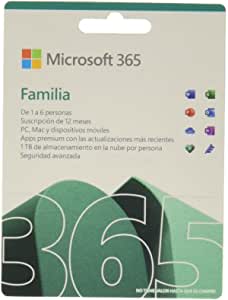 Microsoft Office 365 familia por $1,399 en Amazon