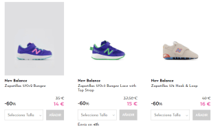 Zapatillas New Balance desde solo 14€ grandes ofertas