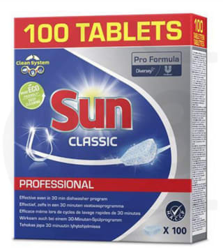 Sun Professional Classic vaatwastabletten 6x 100 stuks voor €48,58 bij 123Inkt.nl