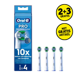 2+3 gratis op Oral-B opzetborstels + gratis Motivational Waterfles bij Kruidvat