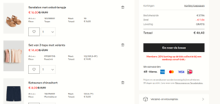 20% korting op kids collectie voor members bij H&M