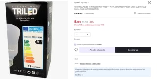 10 bombillas antimosquitos TRILED11 WATT por 8,90€