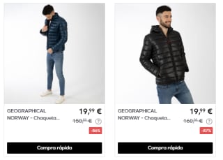 Ropa Geographical Norway desde 9,99€ preciazos
