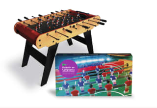 Futbolín de madera campeones a 39,95€