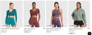 25% extra korting op de sale tot 70% bij Gymshark
