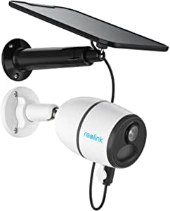 Reolink 4G LTE cellular beveiligingscamera buiten 4MP, detectie van personen/voertuigen, draadloze oplaadbare batterij zonne-energie, 33ft nachtzicht, time lapse, zonder wifi, Go plus met zonnepaneel