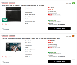 Hoy 15% EXTRA Haier y Motorola Semana Web descuentos EXTRA en marcas TOP Mediamarkt