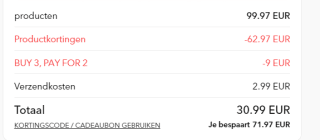 2+1 gratis en tot 70% korting op de sale bij iDeal of sweden