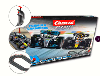 Carrera Go!!! Triple Formula World Champion Starter Version Max Verstappen & Lewis Hamilton voor €39,95 bij ibood