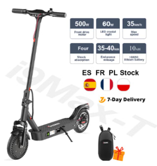 Patinete IScooter 500w para adultos a 301€