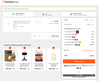 Regleta 5 enchufes + 2 Tomas USB-C 17W con Interruptor 1,4M por solo 12,79€