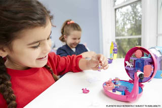 Polly Pocket Big Pocket World Opblaasbare Flamingo voor €9,99 bij Amazon.