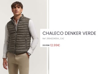Chaleco para Hombre Denver por 12.99€