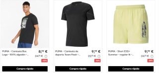 Hasta 80% descuento en ropa y calzado Puma desde 4,99€ ofertazas