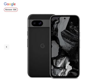 Móvil Google Pixel 8a Obsidiana 128GB 8GB RAM 6.1" OLED Google Tensor G3 4492 mA Android por solo 399€