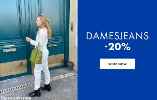 20% korting op alle damesjeans bij WE Fashion
