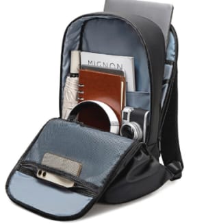 Waterproof Rugzak 23 liter zwart voor €5,99 bij Ochama