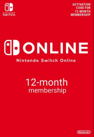 Gather a Nintendo Switch Online membership for 12 months for £13.49 at CDkeys