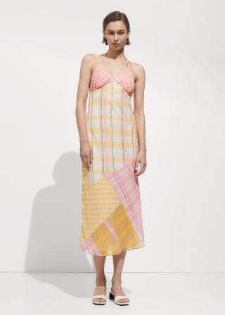 Vestido halter con estampado para Mujer por 9.99€