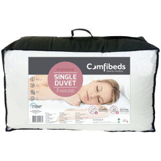 Comfibeds 4-seizoenendekbed polyester 140x200cm voor €16,95 bij de Action