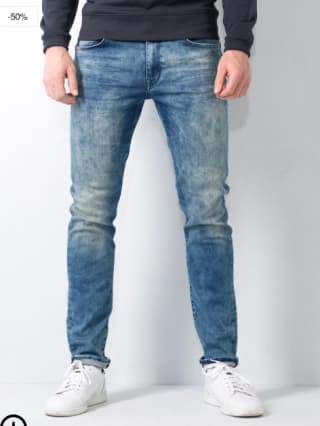 Petrol Industries Seaham Slim Fit jeans voor €30,59 dmv code bij Secret Sales