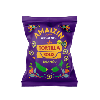 Gratis zak Tortilla Rolls Jalapeño chips (via cashback) bij Amaizin