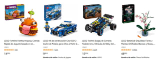 25% descuento EXTRA al comprar 2 Lego en Amazon