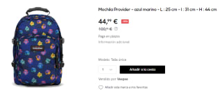 Mochila Eastpak Provider por 44.99€