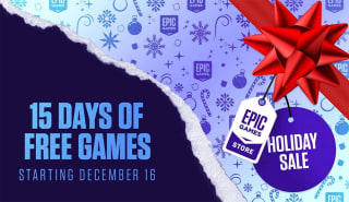 15 dias de juegos gratis + ofertas de -25% en la navidad de Epic Games
