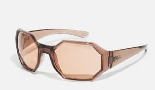 Ray-Ban Dames Zonnebril Transparent Brown voor €46,71 bij Zalando