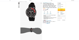 Seiko Prospex Solar Diver por 265,64€