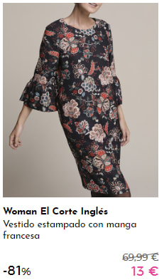 Vestidos de temporada Woman El Corte Inglés por 13€