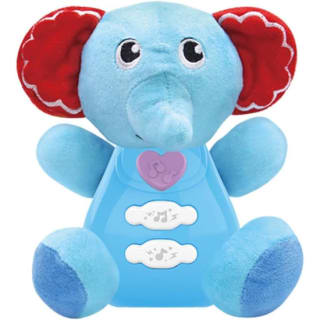 Peluche Elefanbte de la marca JUINSA con Luz y Melodías Caja 19x17x9 por tan sólo 5,99€