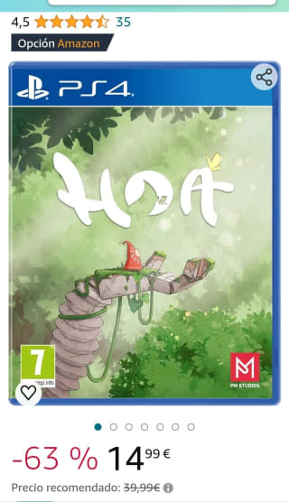 Hoa PlayStation 4 por 14,99€.