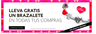 Brazalete gratis en Pandora