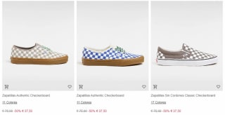 Hasta 50% + 20% Extra descuento + envío gratis en Vans calzado desde solo 16€