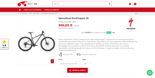 Specialized Rockhopper 29 por 369€